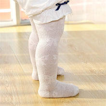 Carregar imagem no visualizador da galeria, Meia calça vazada com desenho de laço