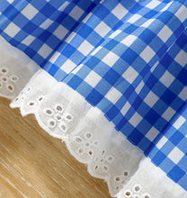 Carregar imagem no visualizador da galeria, Vestido xadrez azul