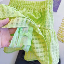 Carregar imagem no visualizador da galeria, Conjunto Infantil Verde Estilo Coreano – 2 Peças