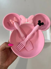 Carregar imagem no visualizador da galeria, Kit Infantil de Pratinho com Talheres