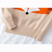 Carregar imagem no visualizador da galeria, Suéter tricô Raposa