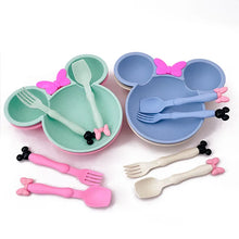 Carregar imagem no visualizador da galeria, Kit Infantil de Pratinho com Talheres