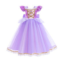 Carregar imagem no visualizador da galeria, Vestido Princesa Rapunzel Lilás Infantil ✨
