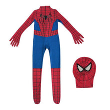 Carregar imagem no visualizador da galeria, Fantasia Infantil Homem-Aranha com Máscara