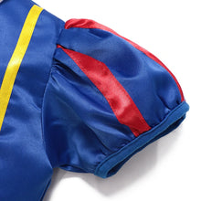 Carregar imagem no visualizador da galeria, Vestido Princesa Branca de Neve Infantil com Capa e Tiara