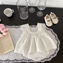 Carregar imagem no visualizador da galeria, Romper Emilia em Guipir