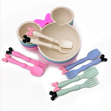 Carregar imagem no visualizador da galeria, Kit Infantil de Pratinho com Talheres