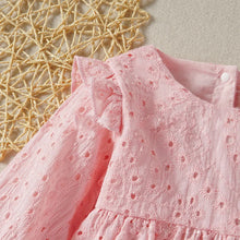 Carregar imagem no visualizador da galeria, Conjunto em Guipir Serena rosa