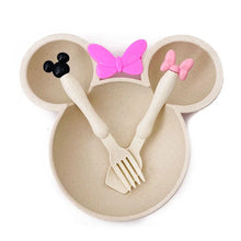 Carregar imagem no visualizador da galeria, Kit Infantil de Pratinho com Talheres