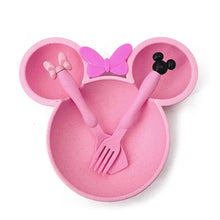 Carregar imagem no visualizador da galeria, Kit Infantil de Pratinho com Talheres