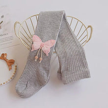 Carregar imagem no visualizador da galeria, Meia-Calça Infantil Borboleta