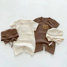 Carregar imagem no visualizador da galeria, Romper Bebê com Aplique de Ursinho
