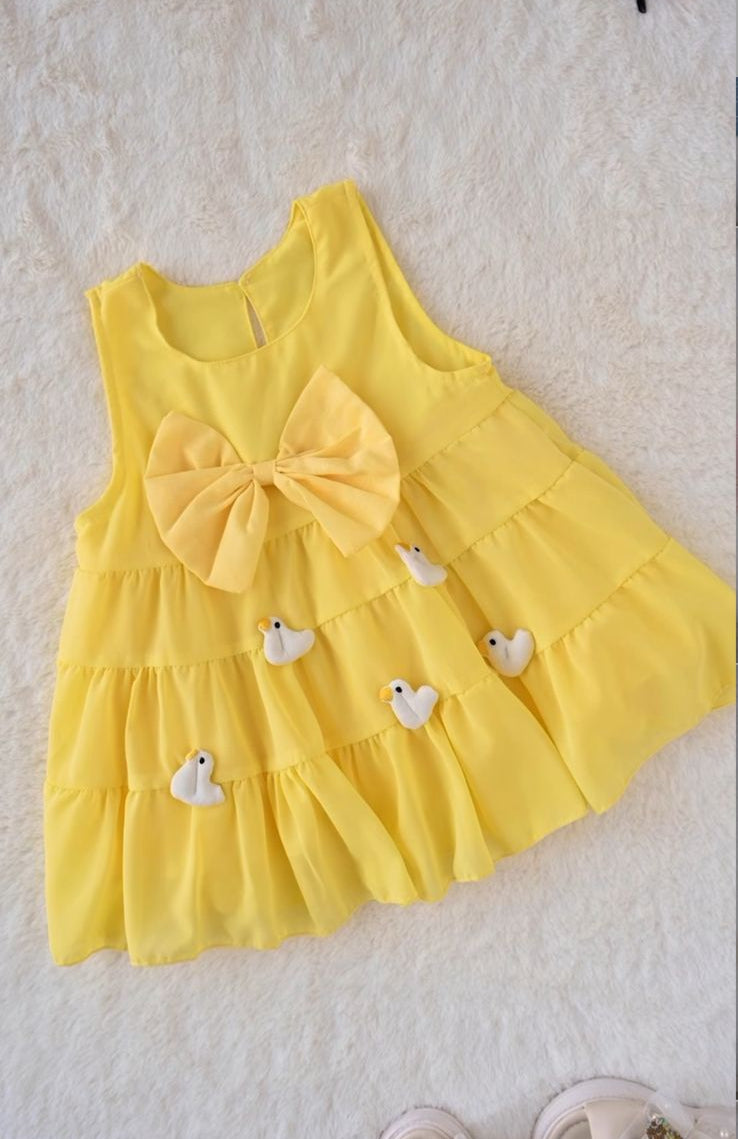 Vestido Patinhos
