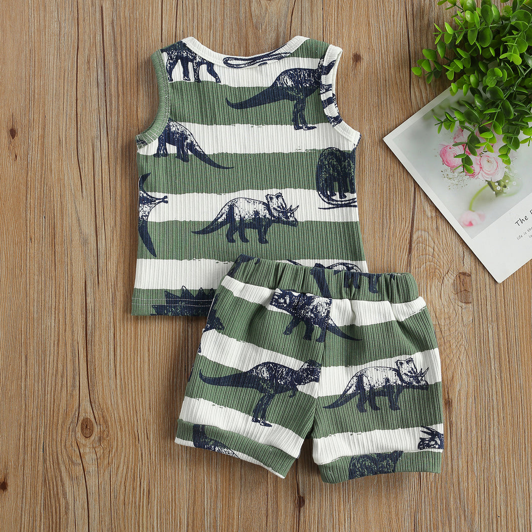 Conjunto regata dinossauros