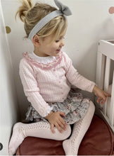 Carregar imagem no visualizador da galeria, Meia-Calça Infantil Canelada – Toque de Algodão
