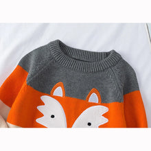 Carregar imagem no visualizador da galeria, Suéter tricô Raposa

