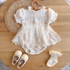 Romper Bella manga curta