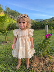 Vestido Lana, Renda Francesa – Algodão Premium