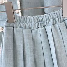 Carregar imagem no visualizador da galeria, Conjunto Infantil Azul Estilo Coreano – 2 Peças
