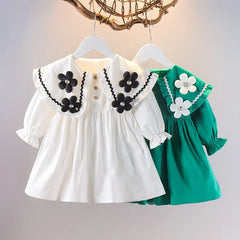 Vestido infantil estilo coreano