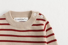 Carregar imagem no visualizador da galeria, Suéter Infantil Listrado Classic – Estilo Atemporal
