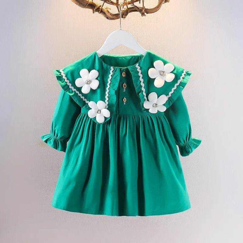 Vestido infantil estilo coreano