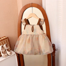 Carregar imagem no visualizador da galeria, 🤎 Vestido Laço Marrom Tie-Dye
