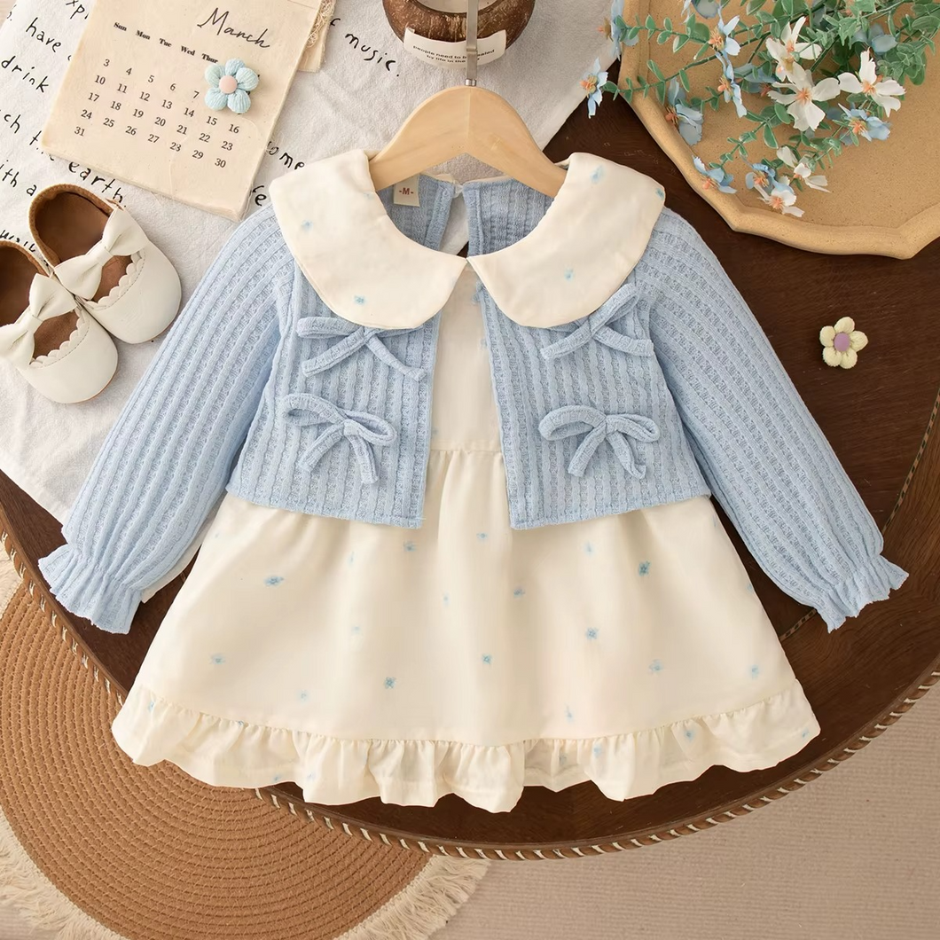 Vestido Princesa com Efeito Casaquinho