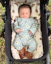 Carregar imagem no visualizador da galeria, Conjunto manga longa margaridas
