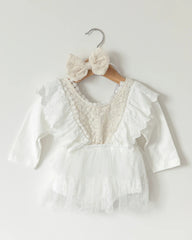 Romper Algodão Doce manga longa