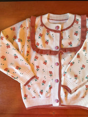Cardigan Jardim de Outono 🍂🌸