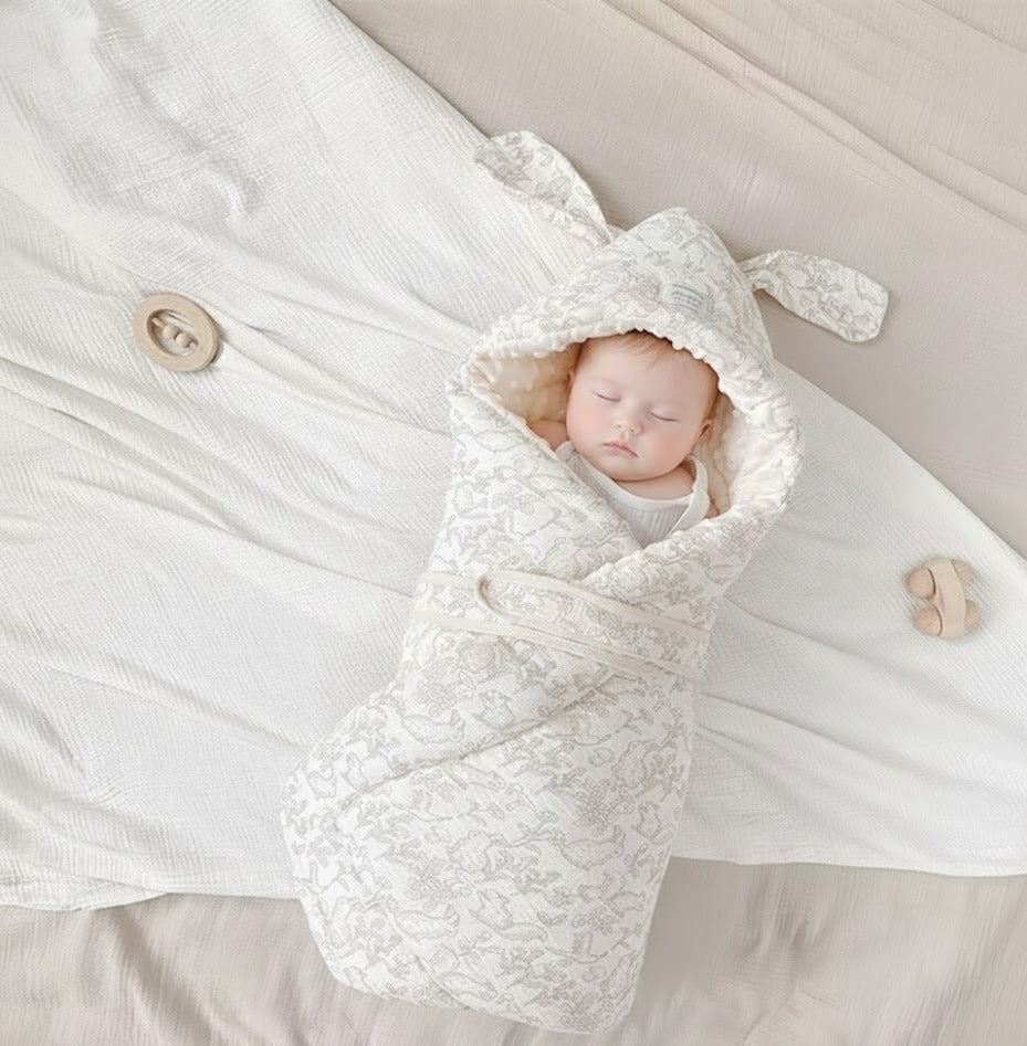 Manta Envelopada Aconchego coelhinho – 90x90 cm