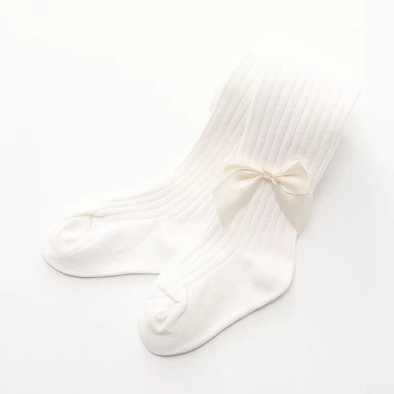Meia-calça Infantil com Laço