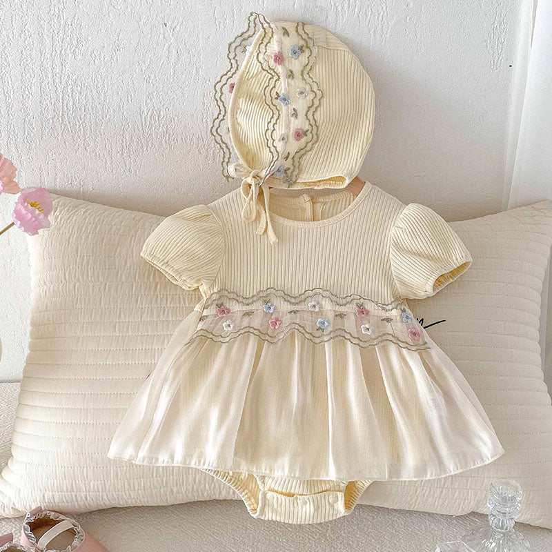 Vestido Body com chapeu Sonho de Baunilha