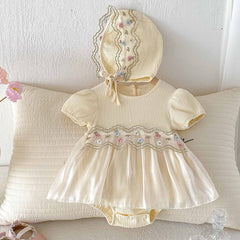 Vestido Body com chapeu Sonho de Baunilha