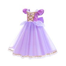 Carregar imagem no visualizador da galeria, Vestido Princesa Rapunzel Lilás Infantil ✨
