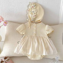 Carregar imagem no visualizador da galeria, Vestido Body com chapeu Sonho de Baunilha
