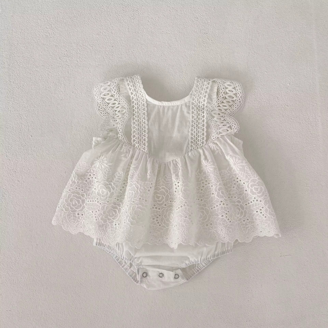 Romper Emilia em Guipir