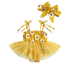 Romper Carolina amarelo