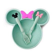Carregar imagem no visualizador da galeria, Kit Infantil de Pratinho com Talheres
