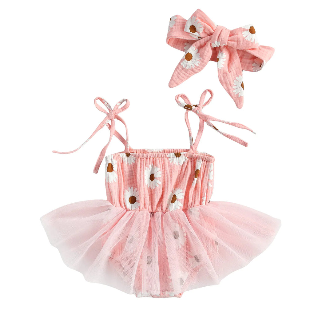 Romper Carolina rosa