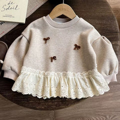 Blusa Infantil Babado Delicado