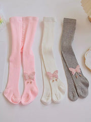 Meia-Calça Infantil Borboleta